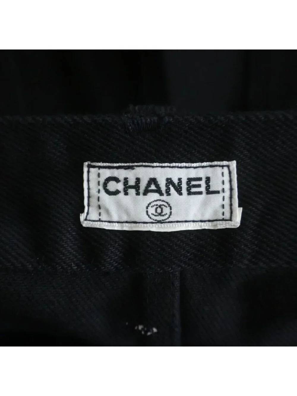 Chanel Boutique Vintage Zip Pants